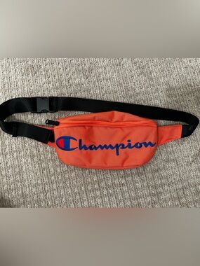 Champion Prime Sling Fanny Pack - Bright Orange/Coral - Great Condition